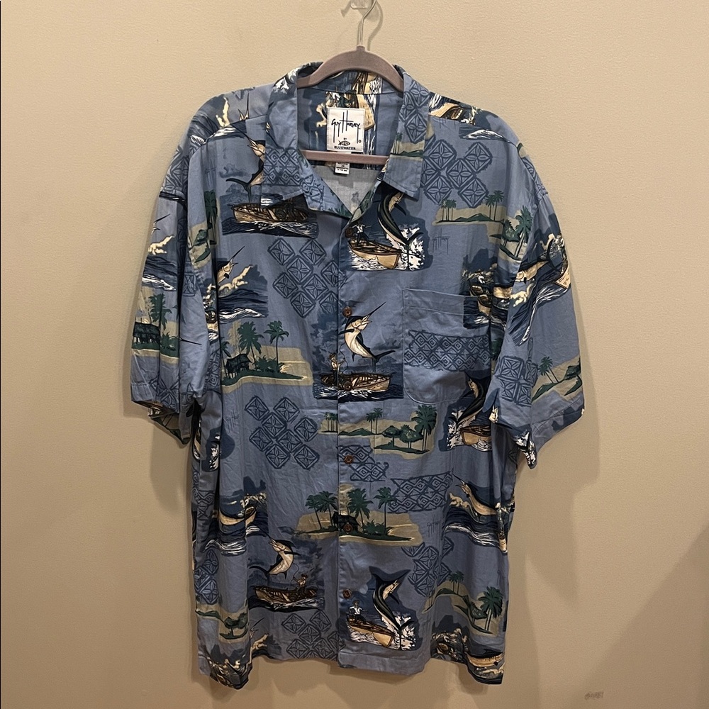 Guy Harvey Fishing Button Down Shirt